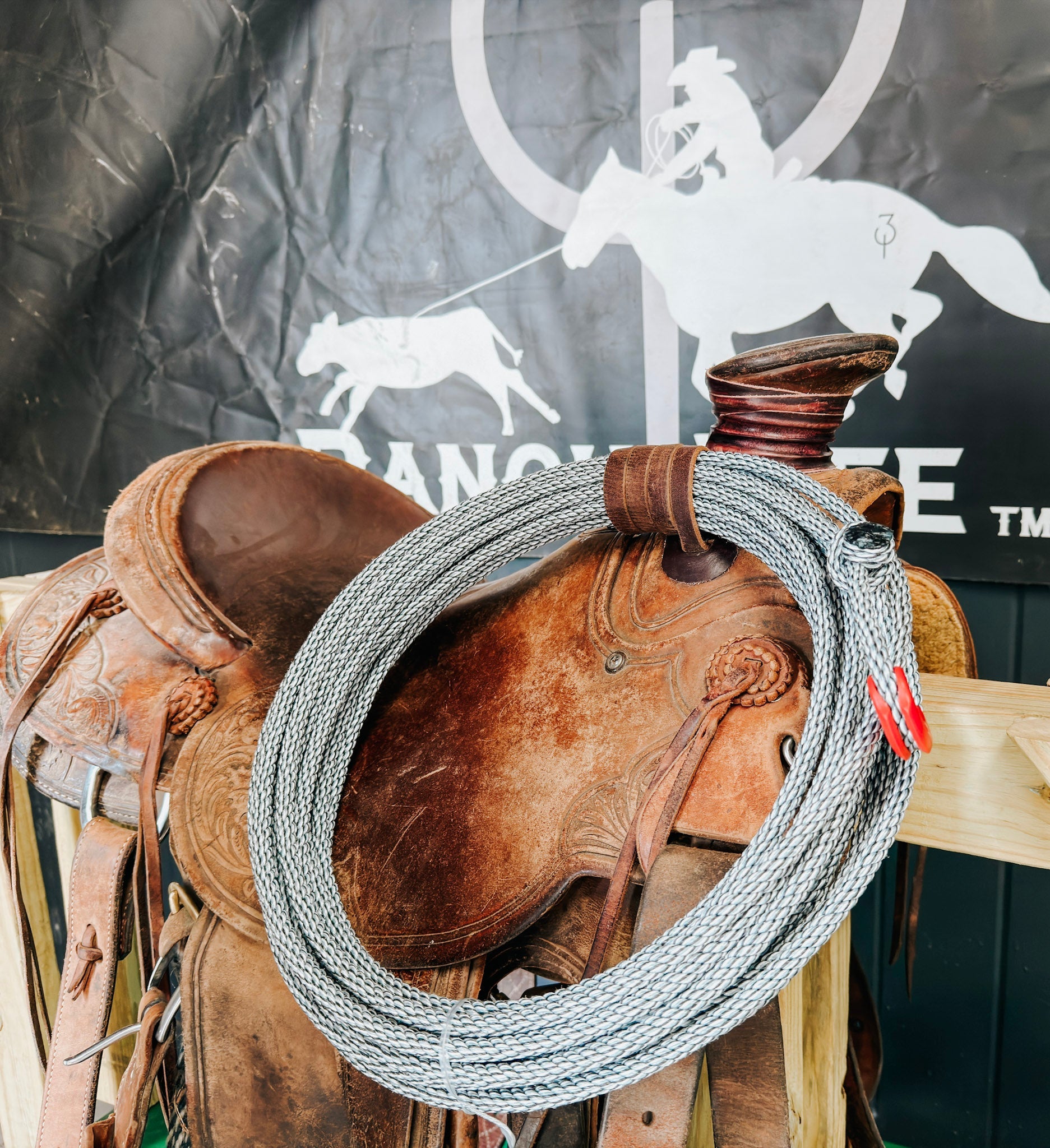 3:10 Poly Ranch Rope: Silverback ~ Four Strand